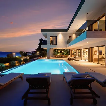 别墅 Beachfront Malia Near With Heated Pool & Jacuzzi