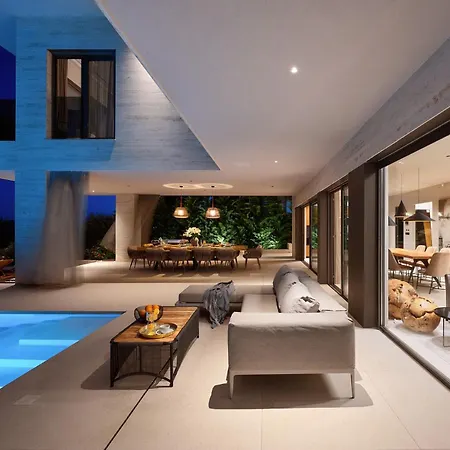 别墅 Beachfront Malia Near With Heated Pool & Jacuzzi *