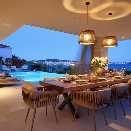 Beachfront Malia Near With Heated Pool & Jacuzzi 别墅 *